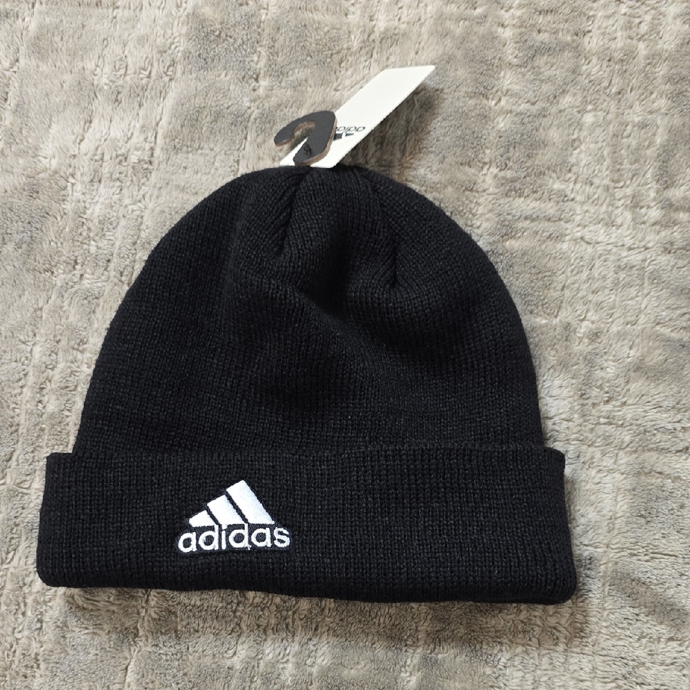 Adidas Classic Black Knit Beanie